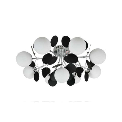Lustra 9 Globuri Albe Aella D860 E27×9