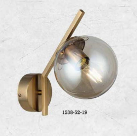 Aplica Aurie cu Glob Titan 1xE27 maxim 60W