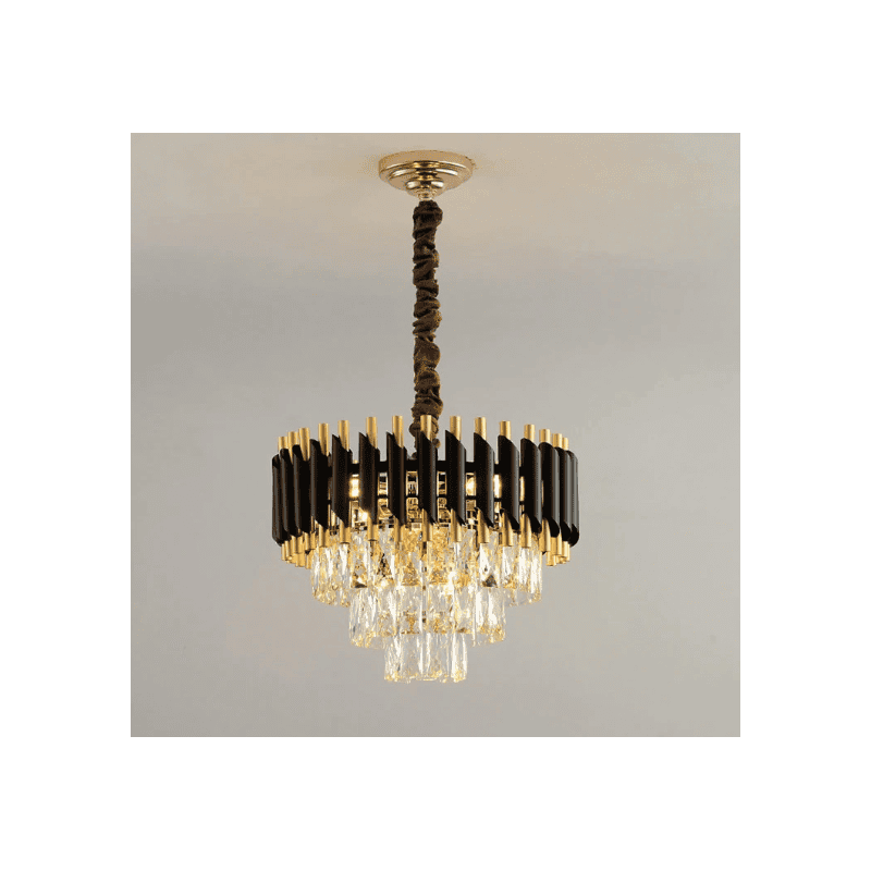 Candelabru Elegant Negru 50Cm E14 Maxim 60W/Bec