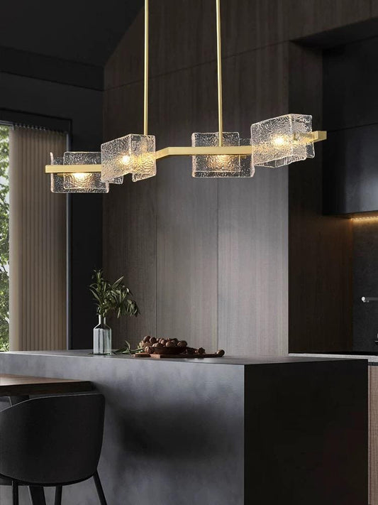 Lustra Aurie Calyssa 4 Abajururi E14 1000×280×600