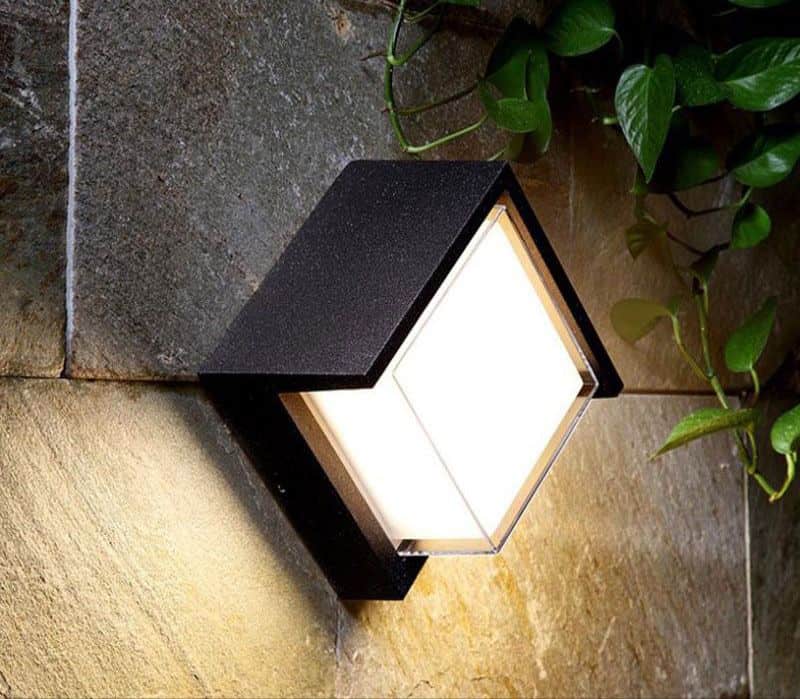 Aplica LED Luca Patrat Exterior 12W Lumina calda