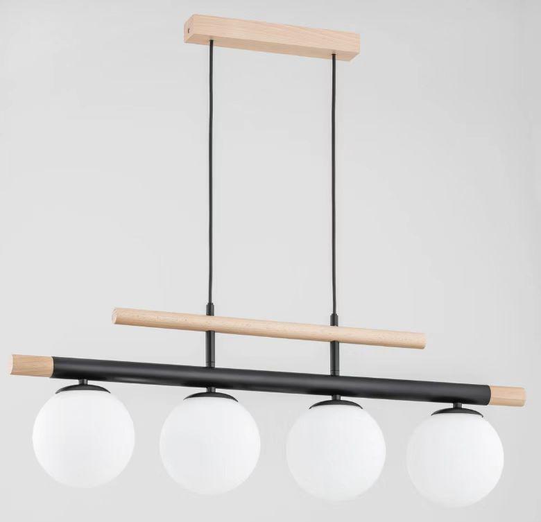 Lustra 4 Globuri Albe Briseis D830 4XE27