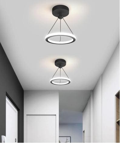 Lustra LED Alana 22cm Negru 27W