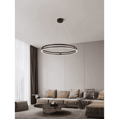 Lustra LED Presley 60cm cu Telecomanda, 136W