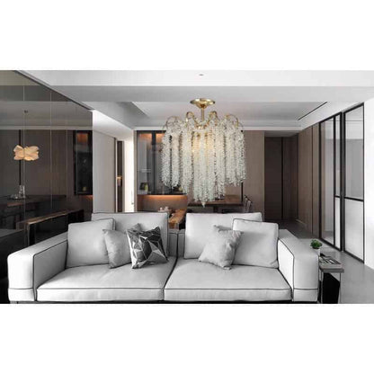 Candelabru Cristal Valery, Modern D30CM