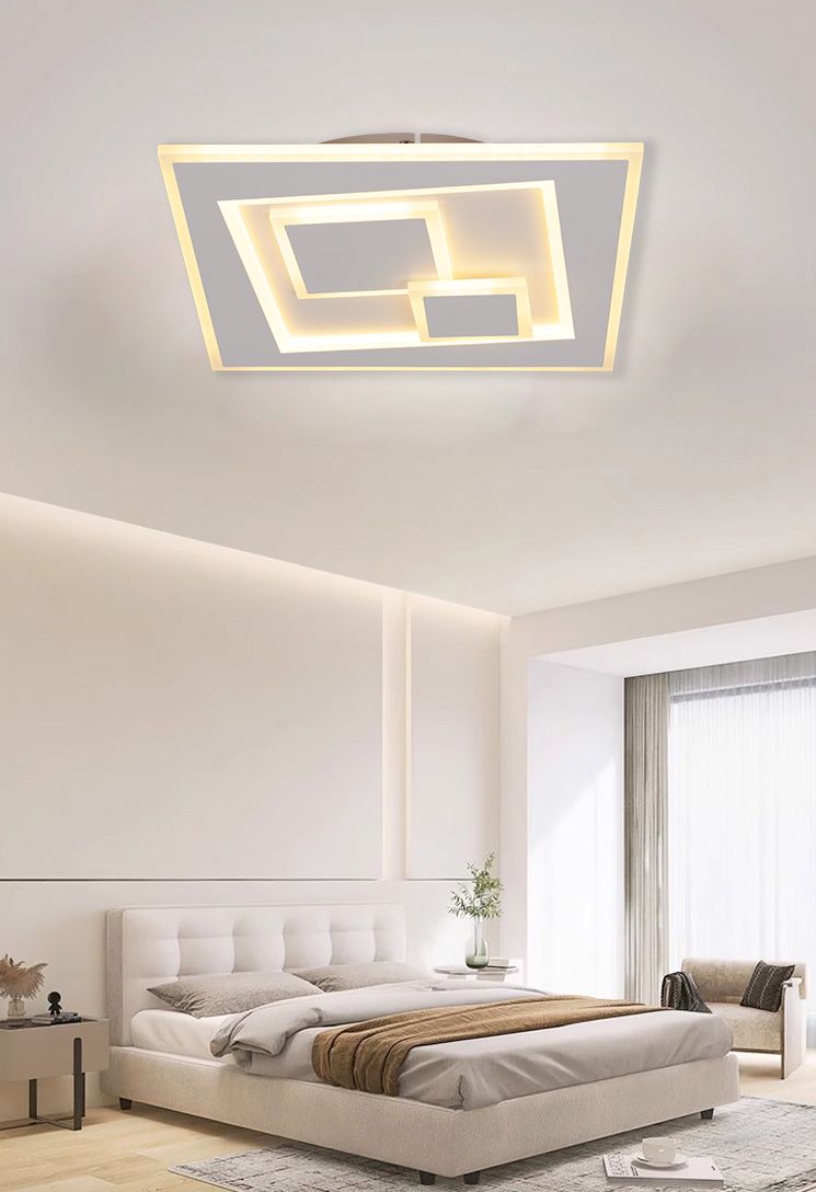 Lustra Led Alba Dares Patrate D355 58W