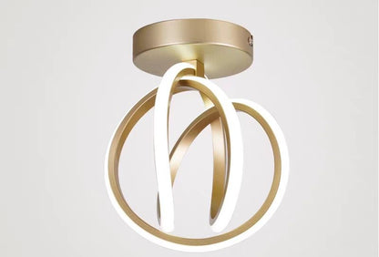 Lustra LED Ryder Aurie 28W cu 3 Functii Lumina