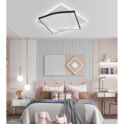 Lustra LED Paisley 50CM cu Telecomanda, 142W