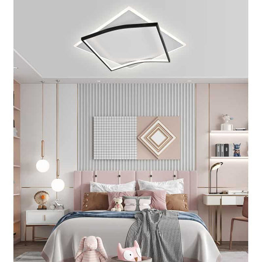 Lustra LED Paisley 50CM cu Telecomanda, 142W