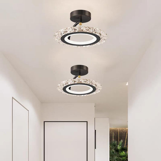 Aplica Neagra Led Ottavia 21W D250mm