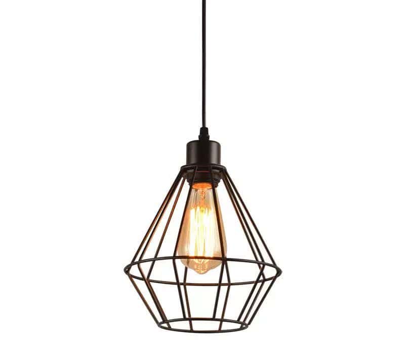 Lustra Suspendata Neagra Melody E27*1 maxim 60w/bec