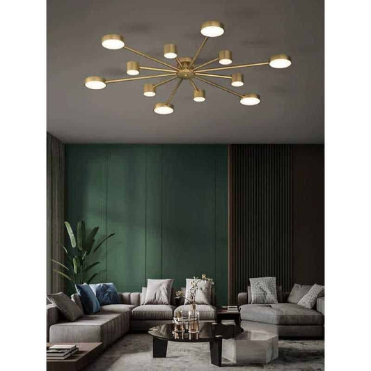 Lustra LED Aurie Ophely cu Telecomanda 120W D100CM