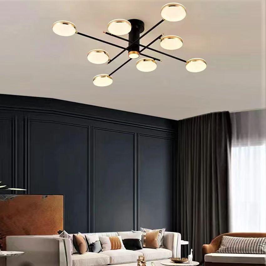 Lustra LED Neagra Aurie Faisa 60×2w D780×H190mm