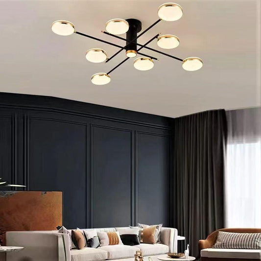 Lustra LED Neagra Aurie Faisa 60×2w D780×H190mm