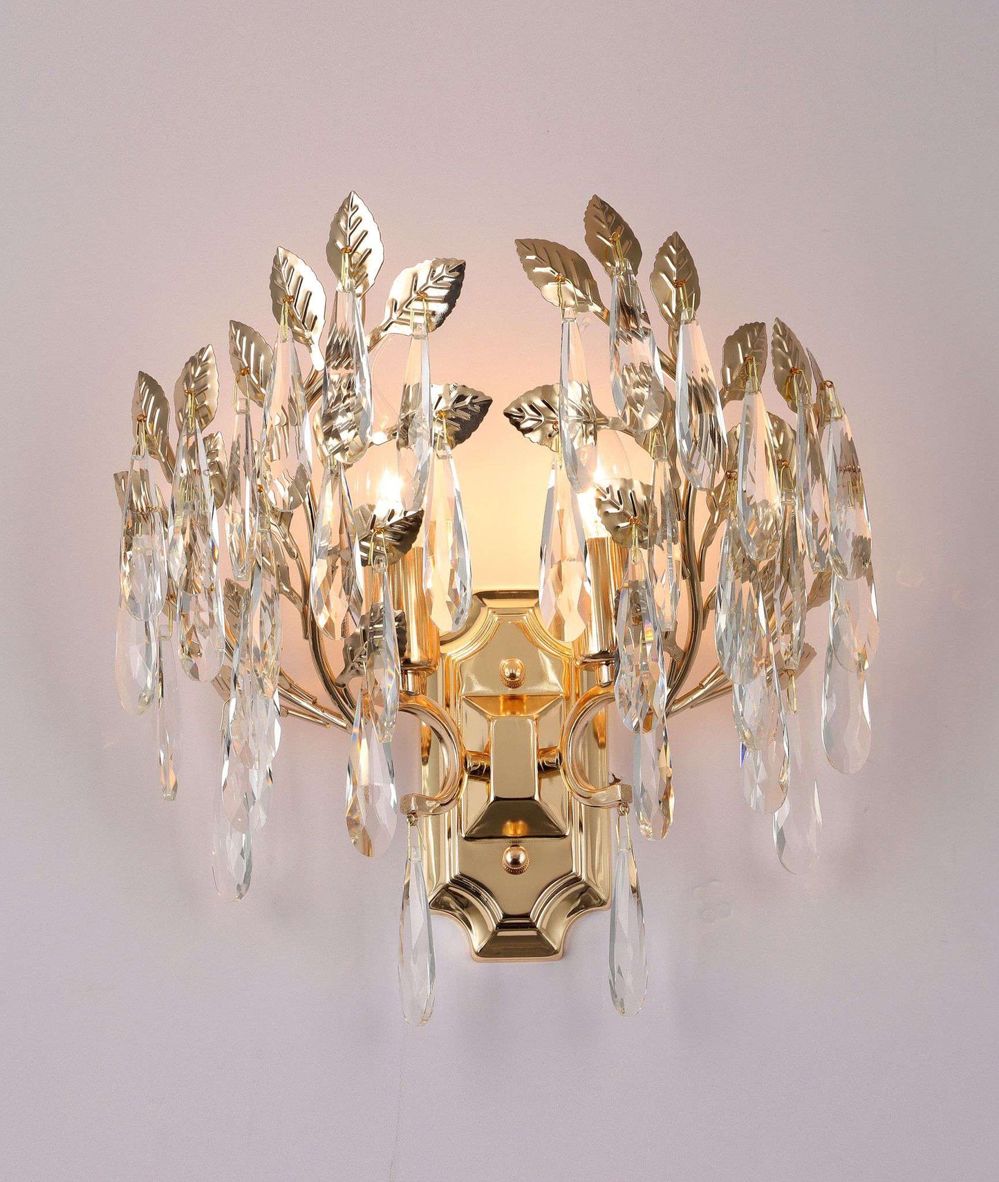 Aplica Aurie Nola Cristal Moderna 2xE14