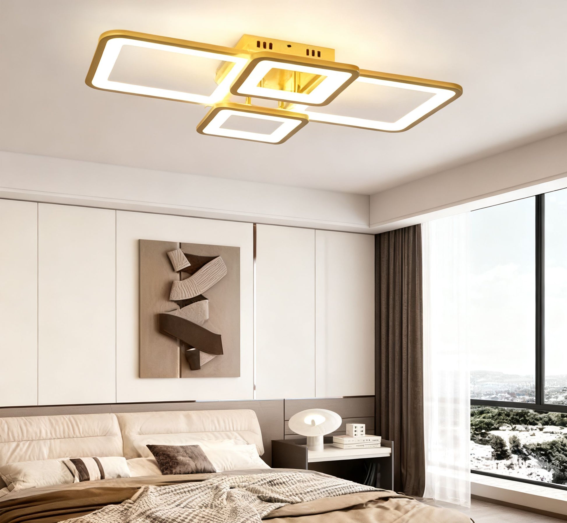 Lustra Aurie Maelys D620 50×2W Telecomanda
