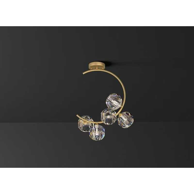 Lustra Aurie Maraves 5 Globuri G9