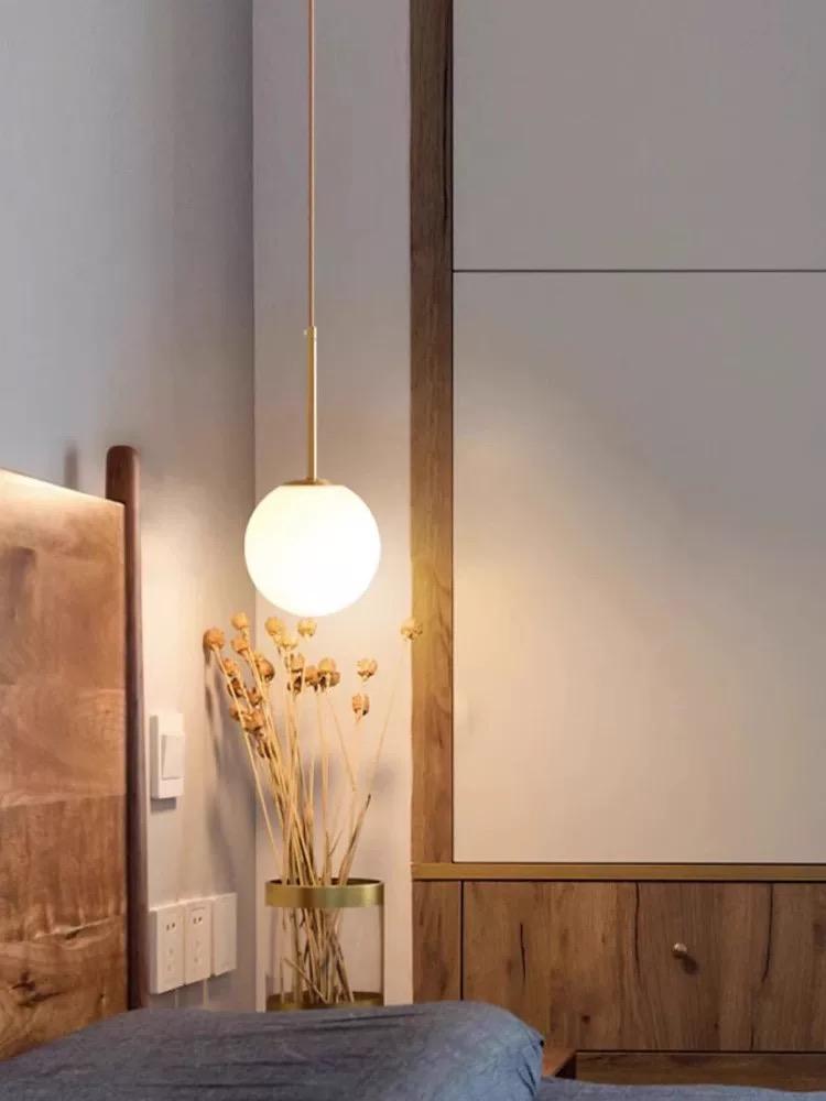 Lustra tip Pendul Auriu Quinnea Glob E27