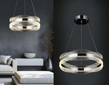 Lustra Rotunda Celesse tip Cerc D400 100W Telecomanda