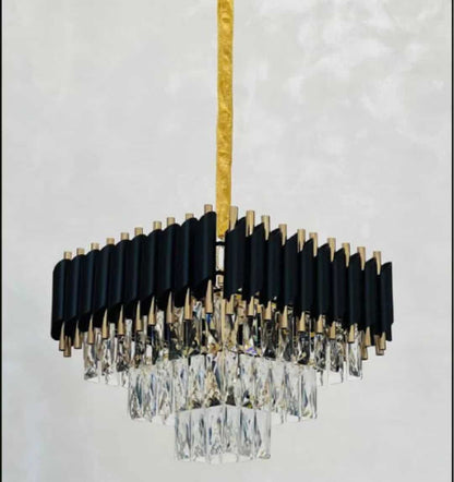 Candelaburu Negru Priscilla Modern 5xE14
