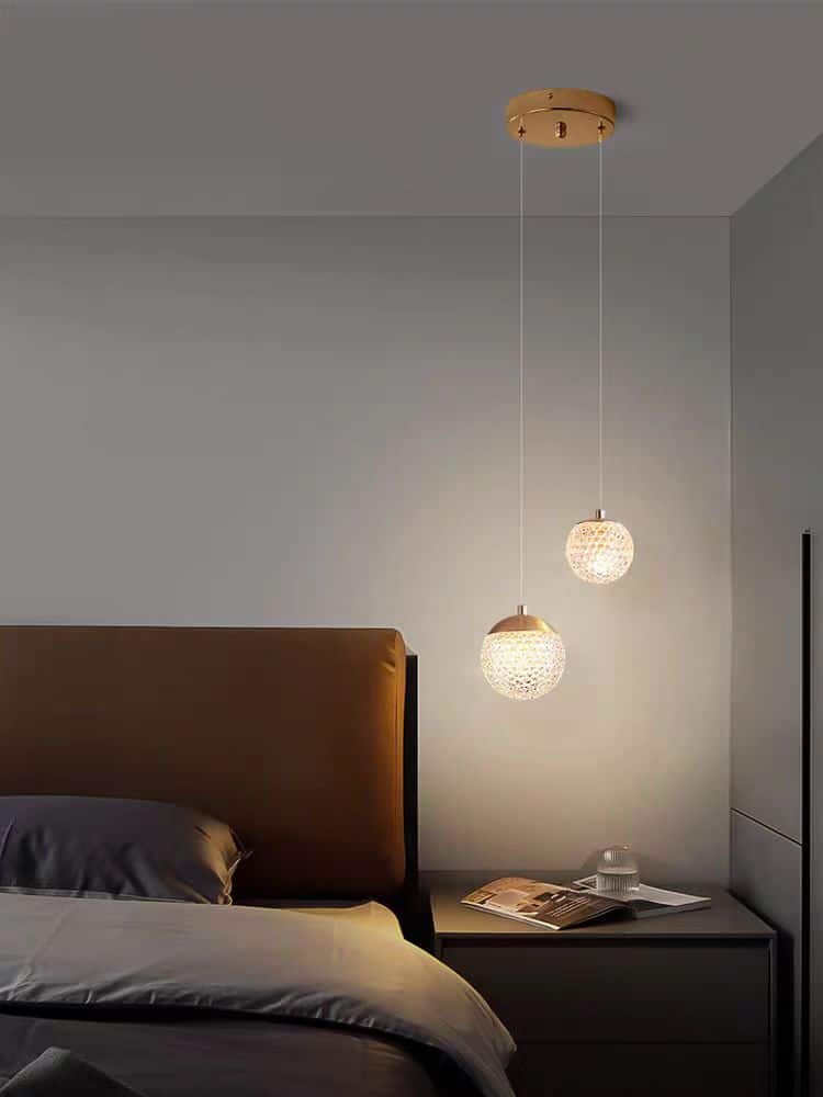 Lustra Suspendata Darina Tip Pendul Auriu G9