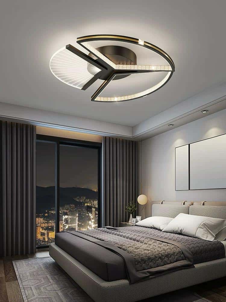 Lustra Led Tip Cerc, cu Telecomanda 55W