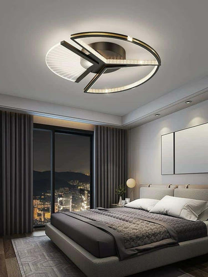 Lustra Led Tip Cerc, cu Telecomanda 55W