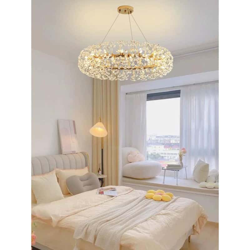 Candelabru Auriu Noblesse, Elegant tip Cerc