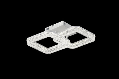 Lustra Led Zoralia 2 Patrate D470 80W
