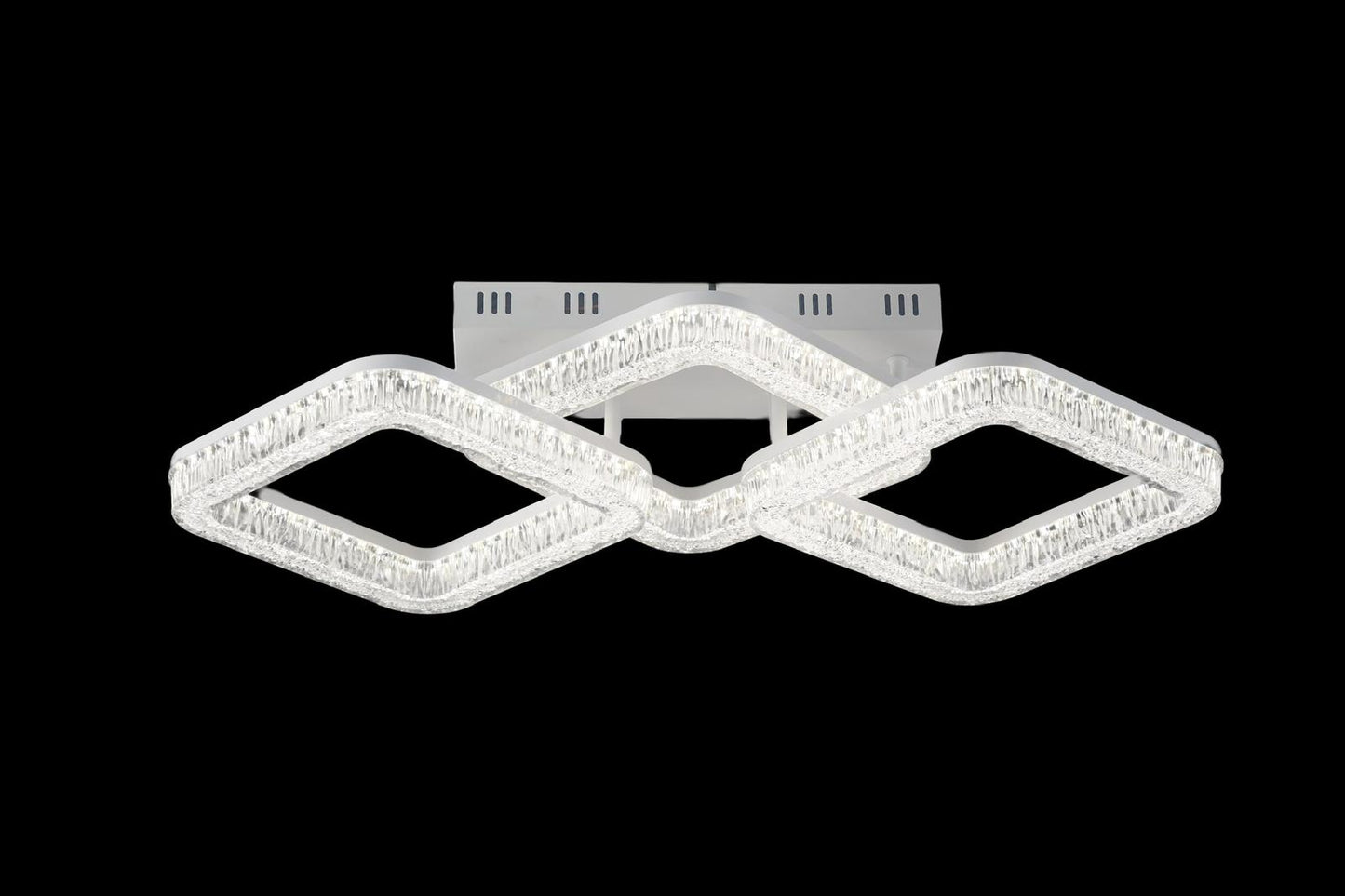 Lustra Led Lavena 2 Patrate D650 120W