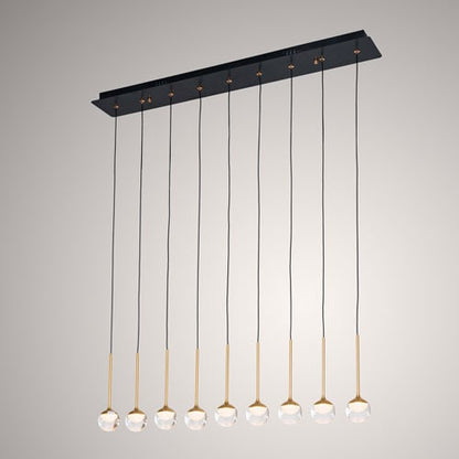 Lustra LED Elyria Golden 36W Echivalent 180W