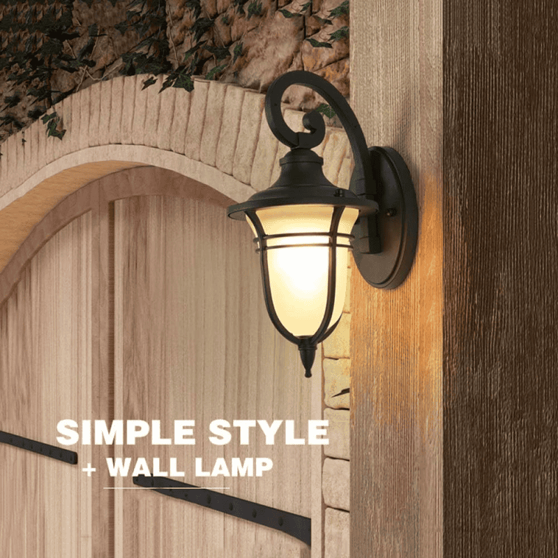 Aplica Perete Exterior tip Felinar, E27 max 60w 220V