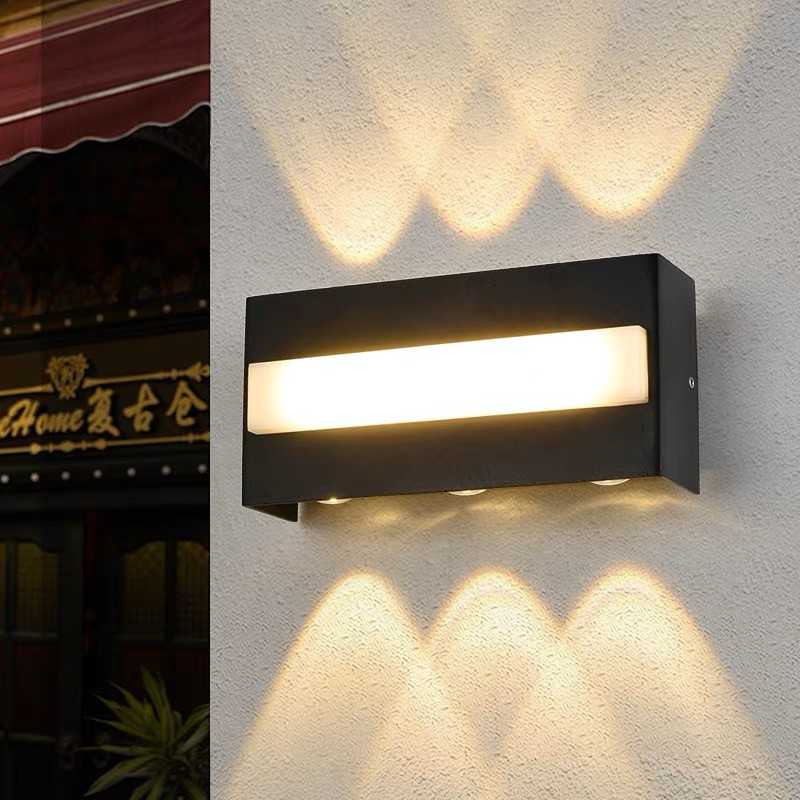 Aplica LED Julian Perete Negru 12W Lumina calda