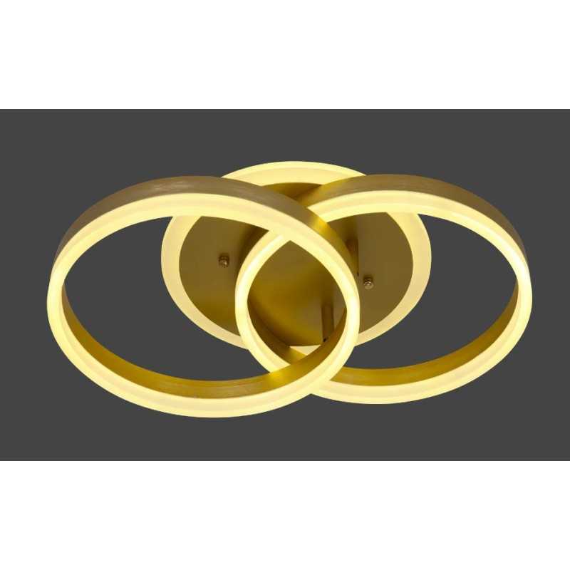 Lustra LED Aurie Soles 2 Cercuri D480 90w