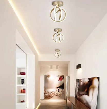 Lustra LED Ryder Aurie 28W cu 3 Functii Lumina