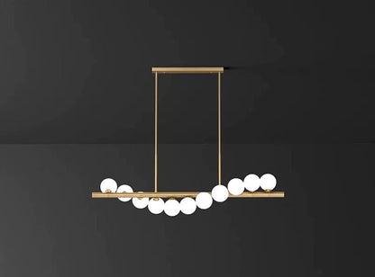 Lustra Suspendata Aurie Talisa 11XG9, 950MM