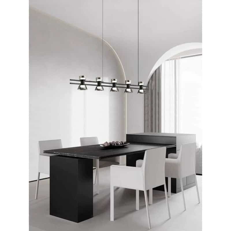 Lustra LED Moderna Natasha 30W Lumina Neutra