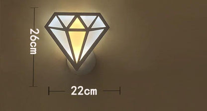 Aplica Perete Alba Honora Led D200 6500K