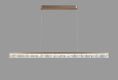 Lustra LED Bara Idris, Telecomanda, Dimabil