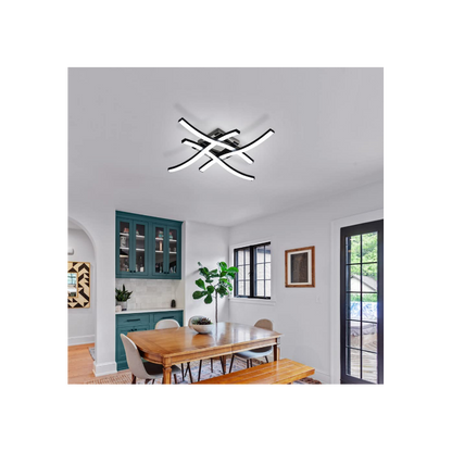 Lustra LED Xander Negru D35CM 28W
