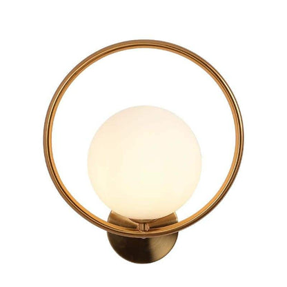 Aplica Linnea Gold E27 Max 60W Glob Mat Alb