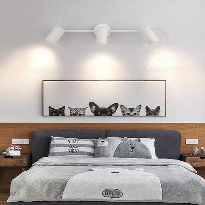 Lustra Isabella WHITE Spot LED 45cm 3x10w