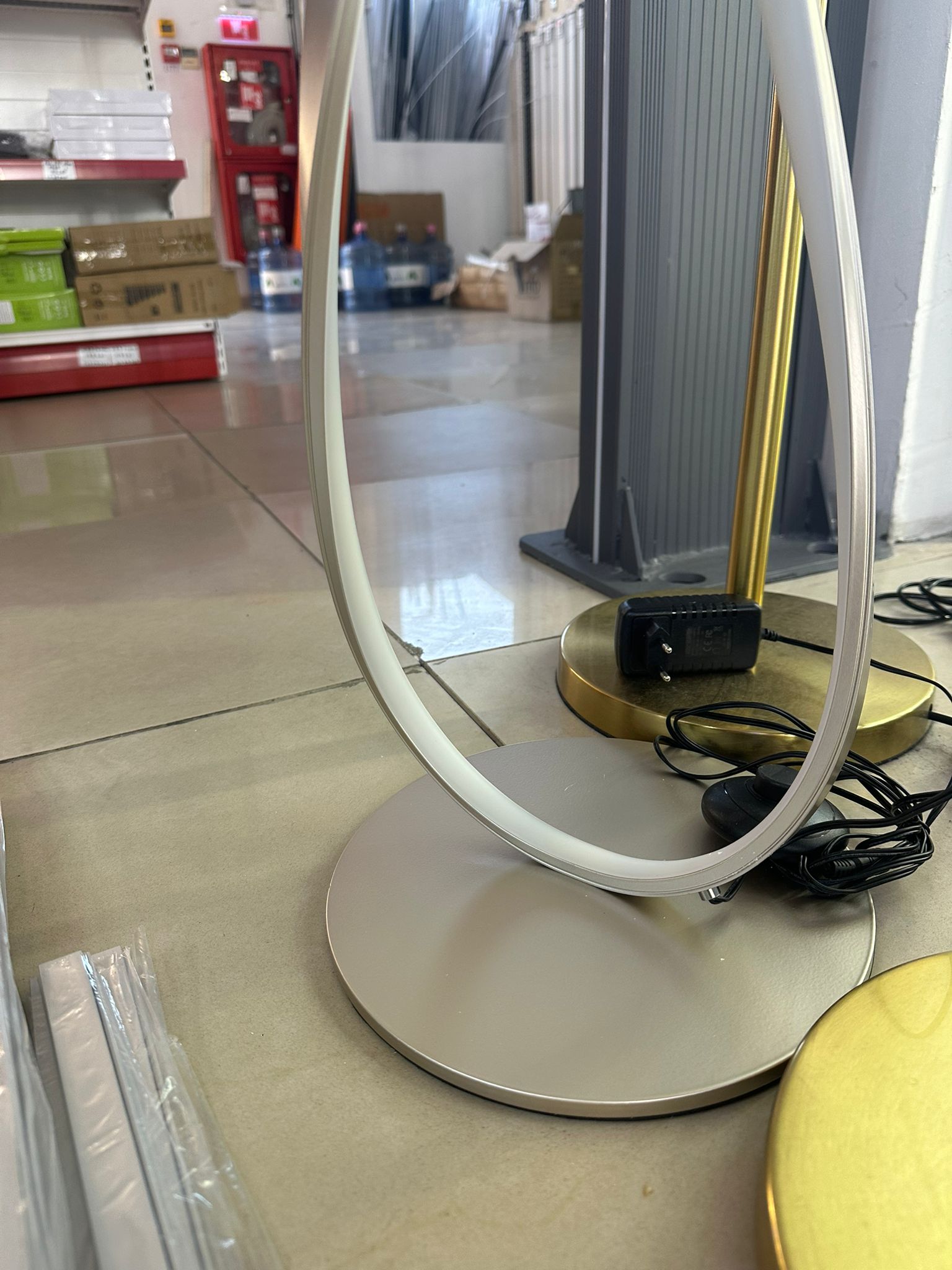 Lampadar Modern Halcyon Argintiu H1300 21W