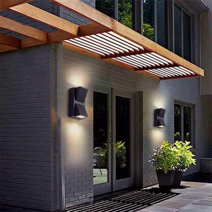 Aplica Led Exterior Loventha Neagra 10W