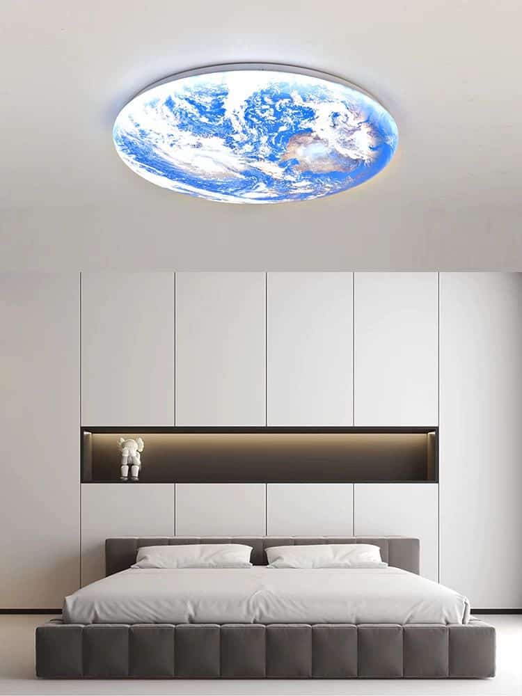 Lustra LED Plafoniera Earther, D50cm, 80W
