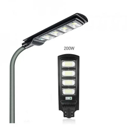 Lampa Incarcare Solara 200w, 160led, Telecomanda, Senzor De Lumina