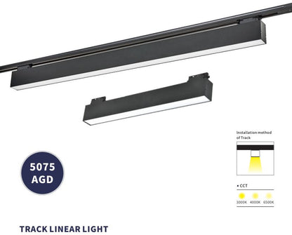 Lustra Neagra Aplicata Lunara L600 25w