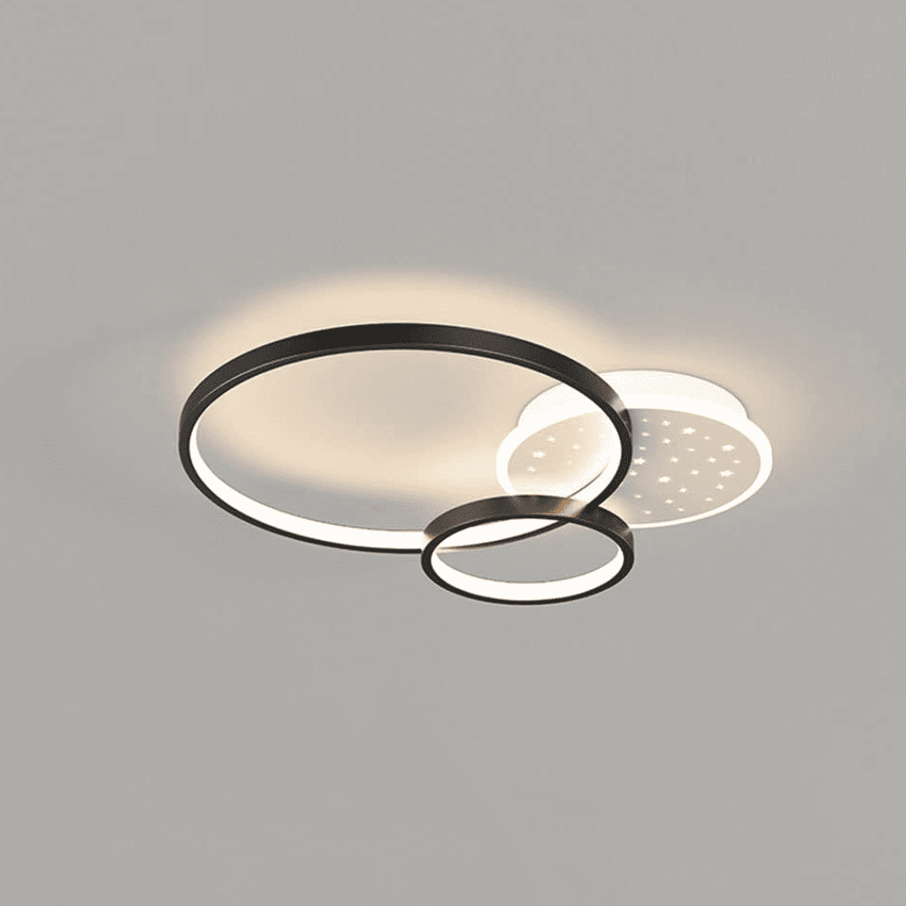 Lustra LED Thalia Black 108W Telecomanda 2.4G