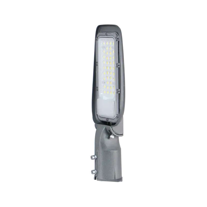 Lampa Stradala Gri Cu Led IP65 30W 3600lm 6500K Brate Reglabile
