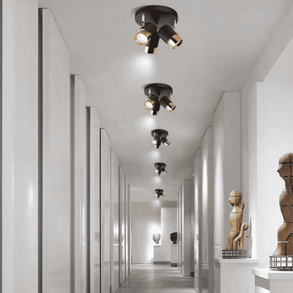 Spot LED Araminta Round Black D22cm 16W